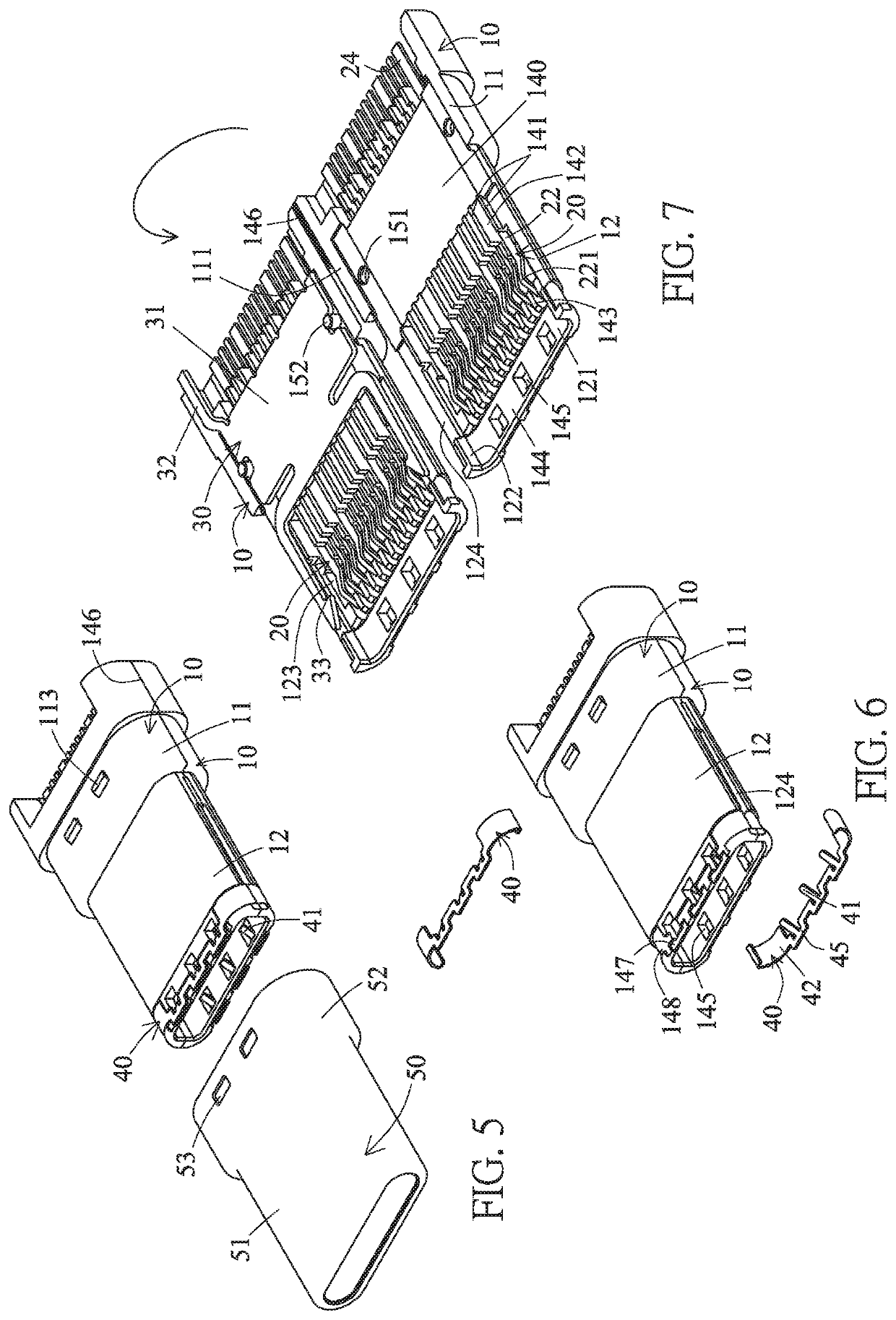 Bidirectional duplex electrical connector