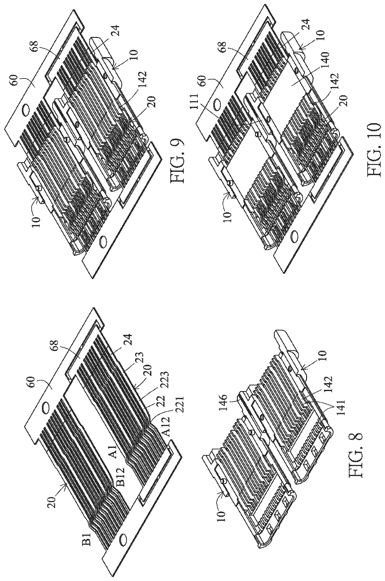 Bidirectional duplex electrical connector