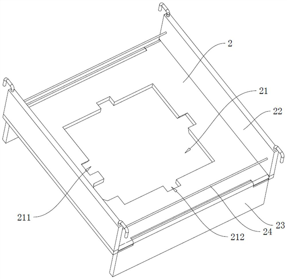 Steel column mounting method