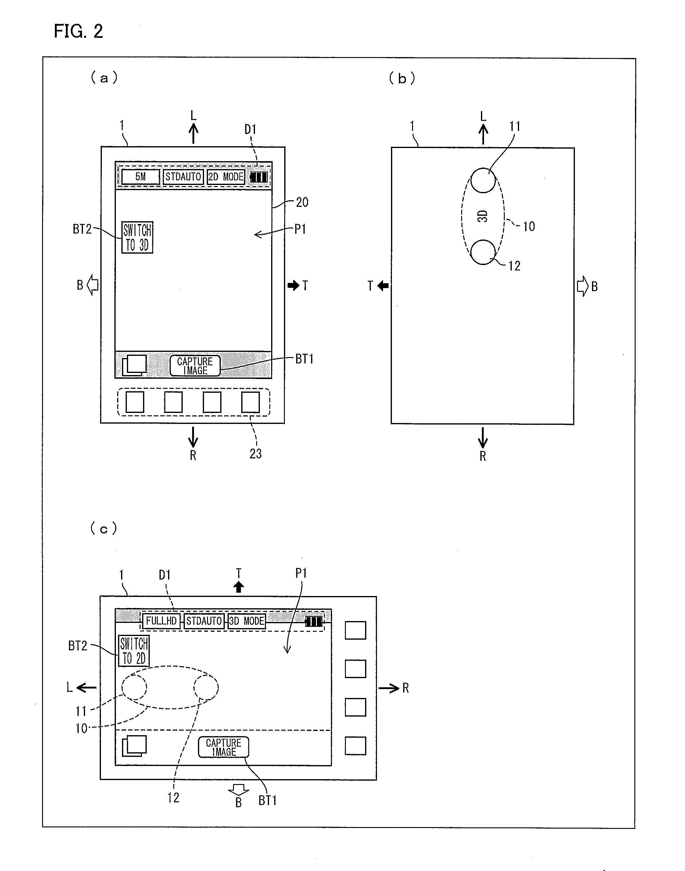 Binocular image pick-up device, control method, and computer-readable recording medium