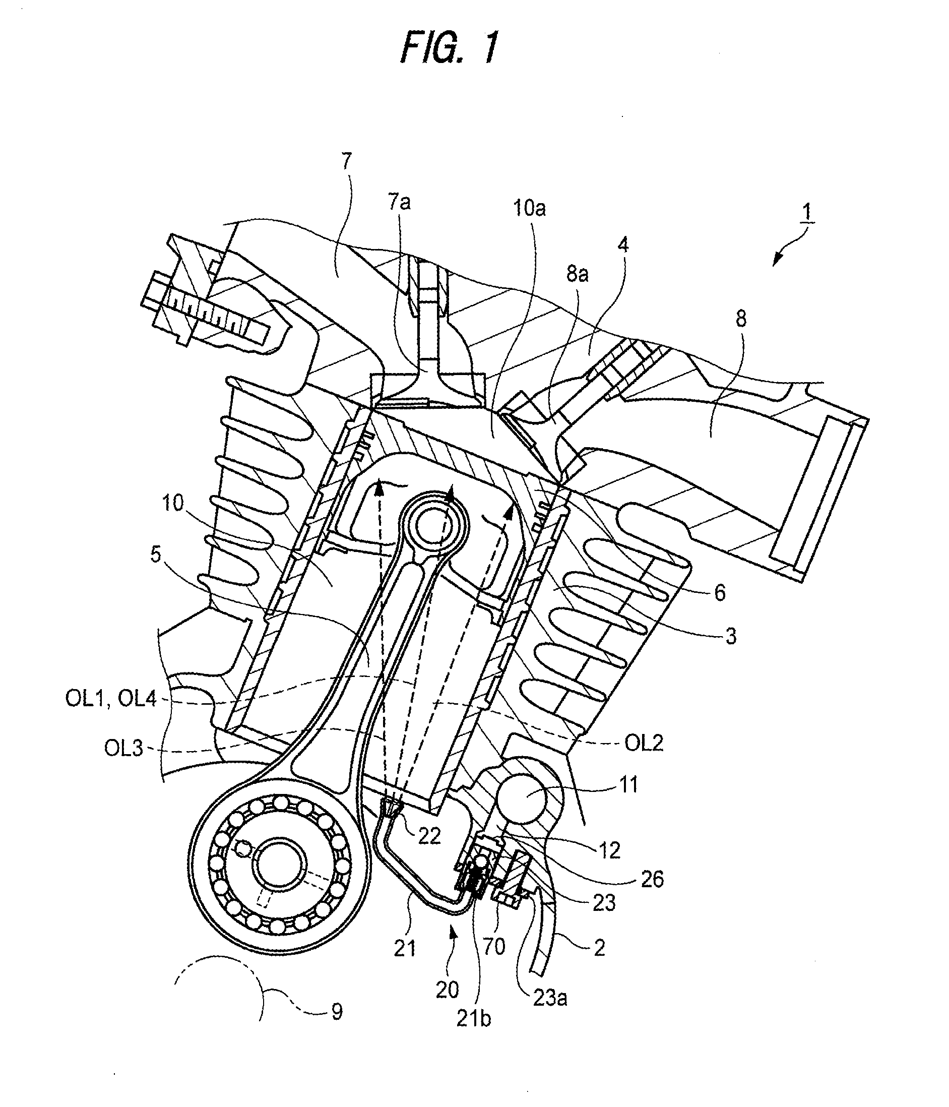 Piston cooling apparatus
