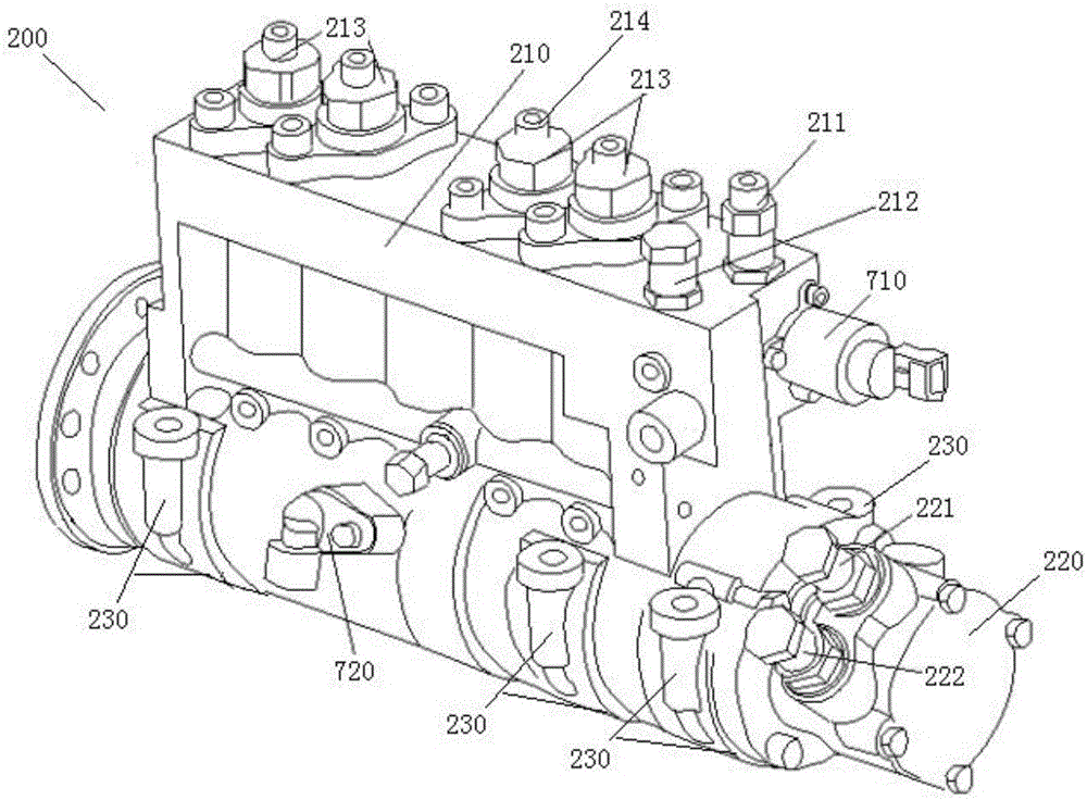 Diesel engine high-pressure common rail system