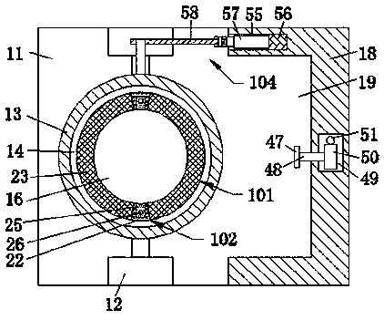 Dumping type solid-liquid separation centrifugation device