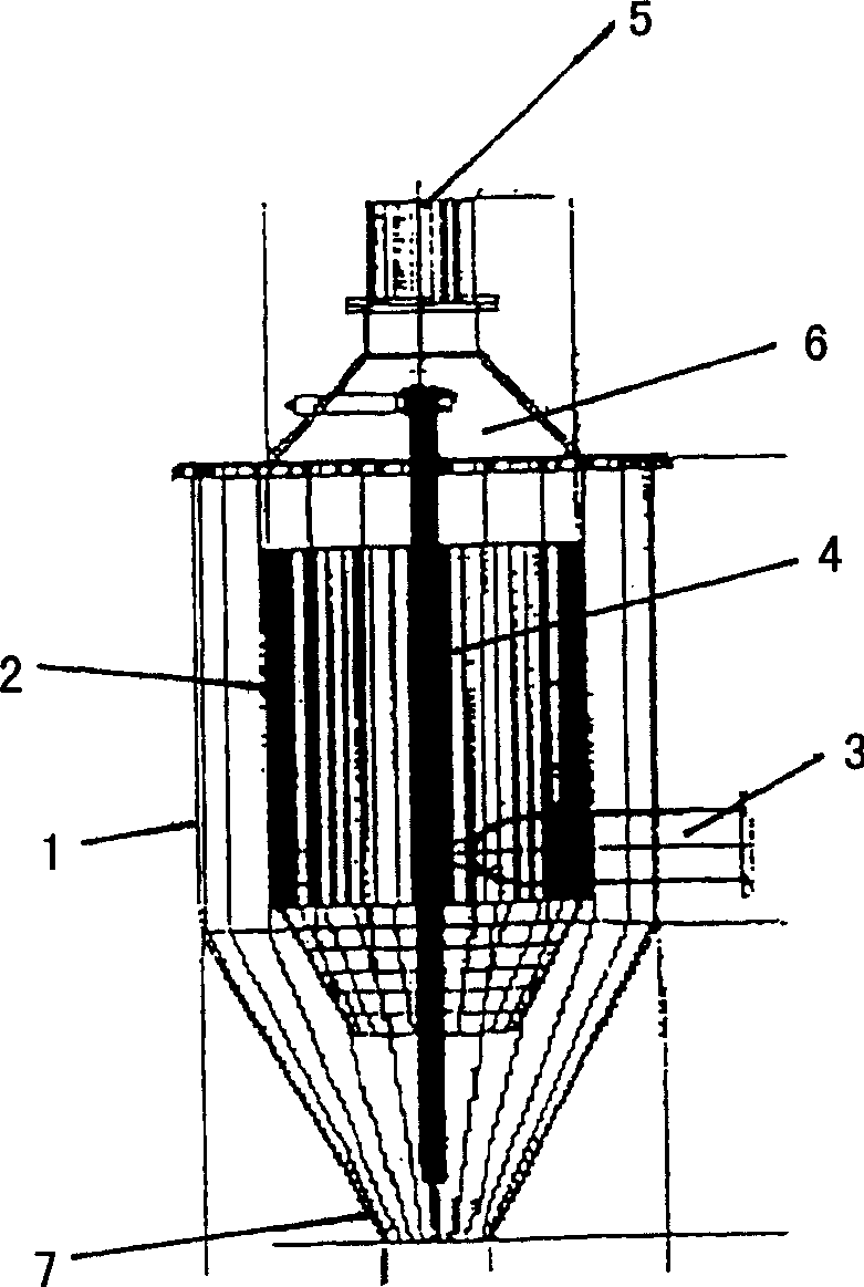 Separating equipment for soliquoid