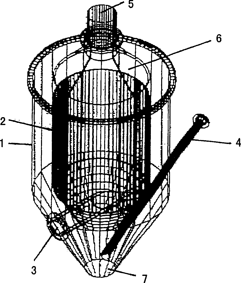 Separating equipment for soliquoid