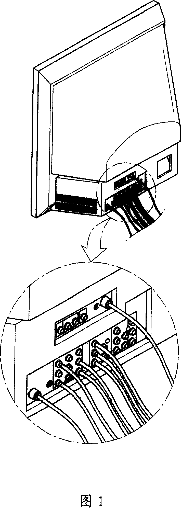 Signal transmission device of electronic instrument