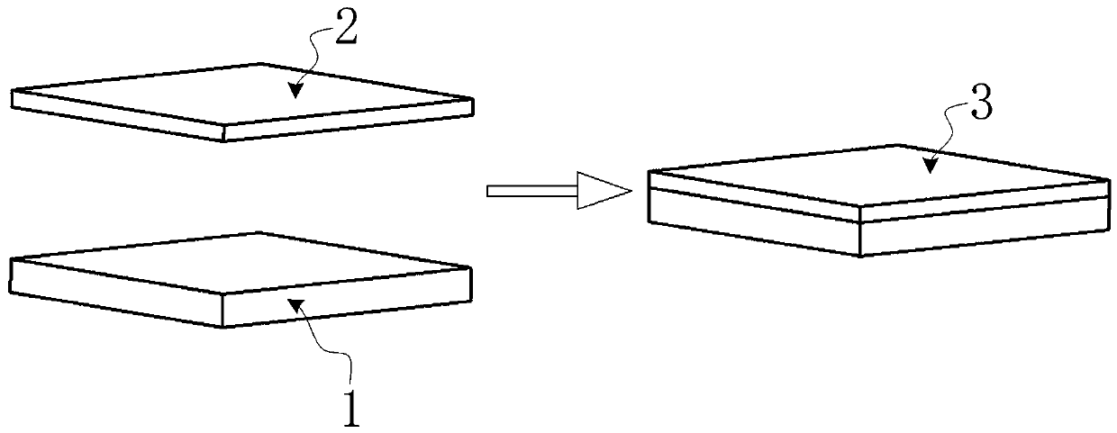 Method for strongly deforming and rolling bimetallic composite plate