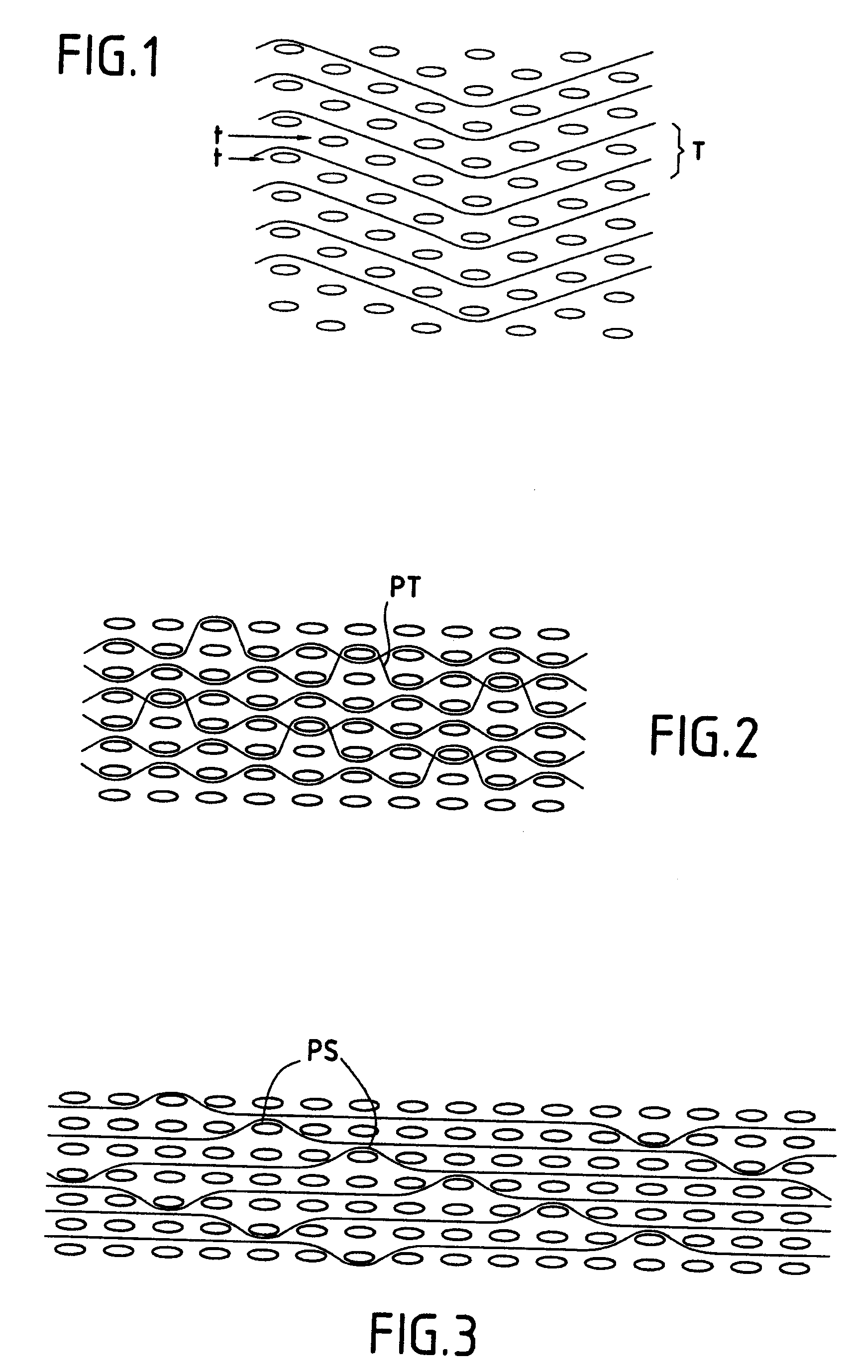 Reinforcing fibrous structure for a composite material and a part containing said structure