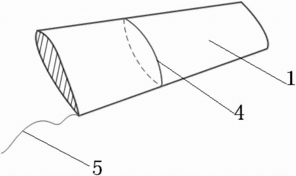 Measurement method of transition position of airfoil surface boundary layer based on distributed thermosensitive optical fiber