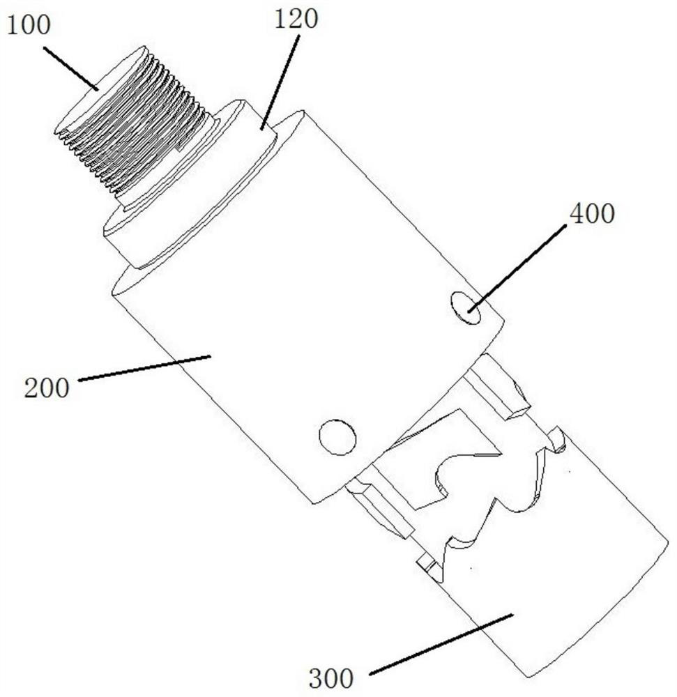 Single-driving-source push-pull composite ultrahigh-pressure coring device and grabbing and loosening method