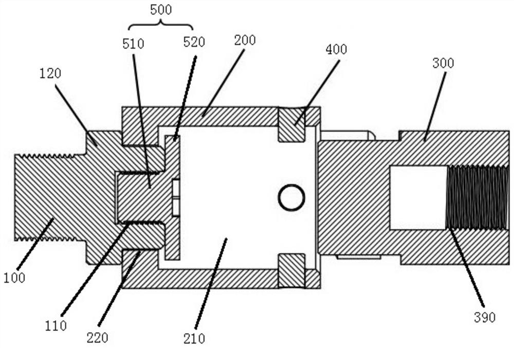 Single-driving-source push-pull composite ultrahigh-pressure coring device and grabbing and loosening method