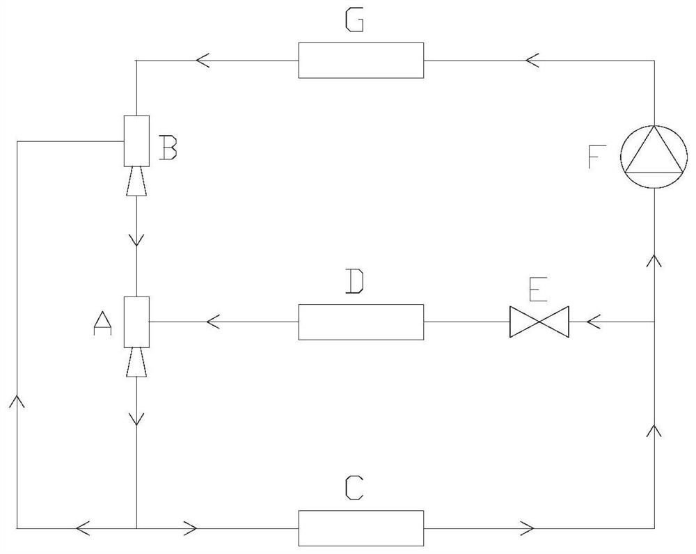 An ejector refrigeration system capable of recovering condensation heat and method thereof