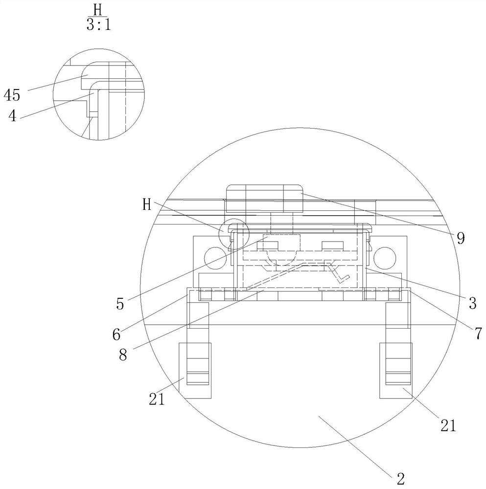 Mute key component and keyboard with the mute key component applied thereto