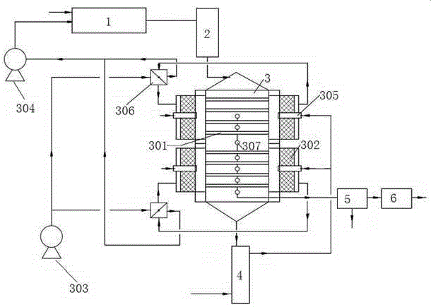 Heat accumulation type block-shaped oil shale pyrolysis treatment system and method