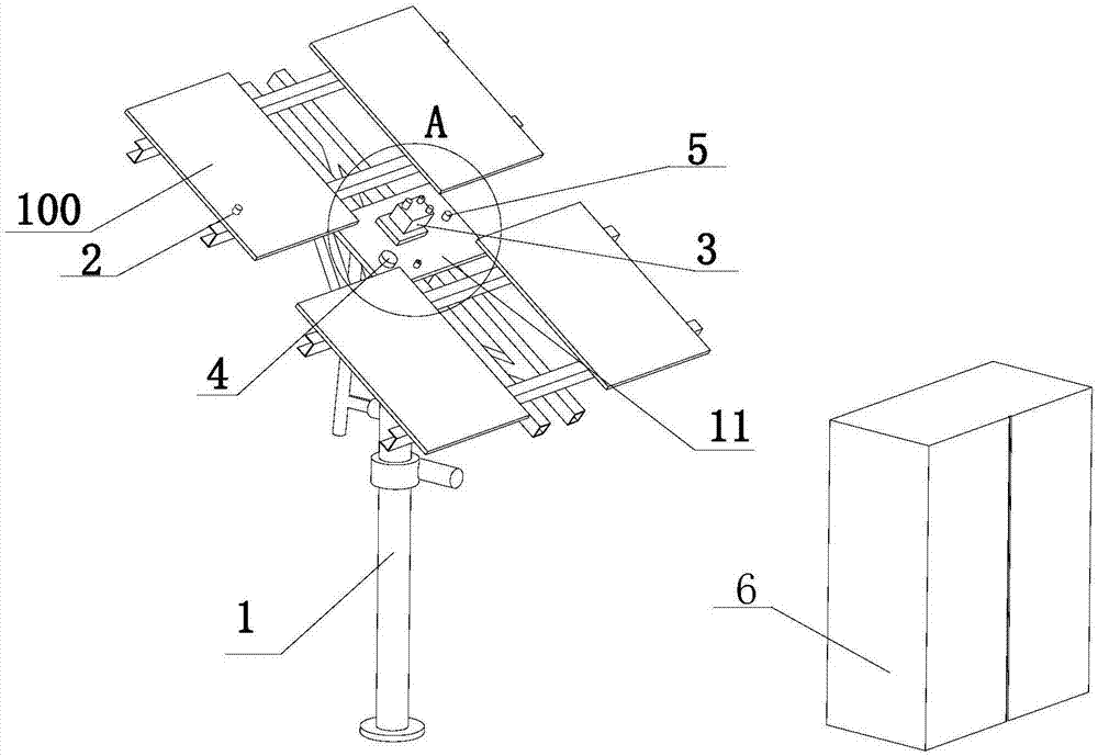 A test method for incident angle influence factors of photovoltaic modules