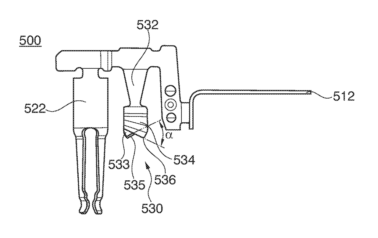 Electrical plug connector for a safety restraint system