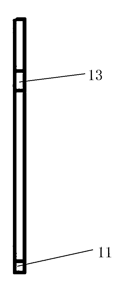 Motor installation plate of viscosity meter