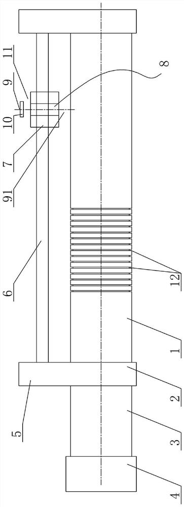 Differential device capable of conveniently adjusting material width and cutting layer depth