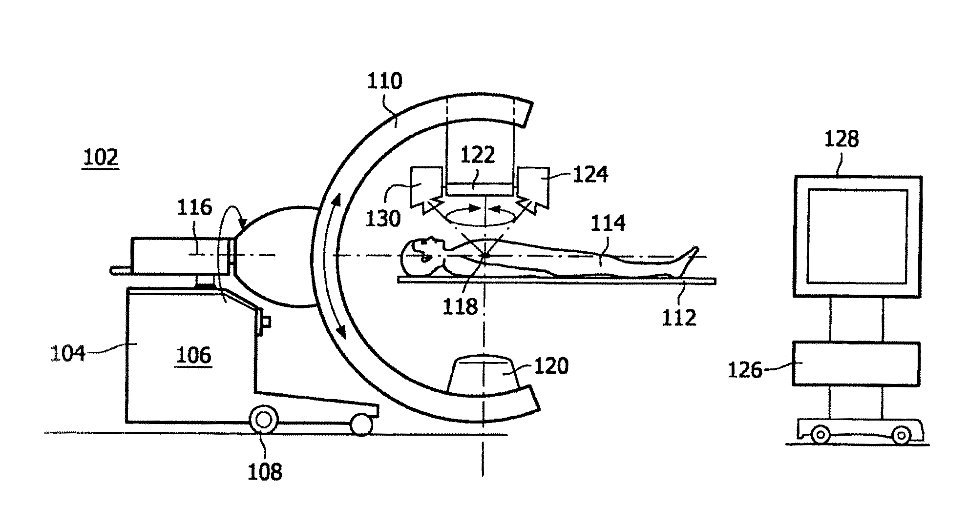 System and method for generating images of a patient's interior and exterior