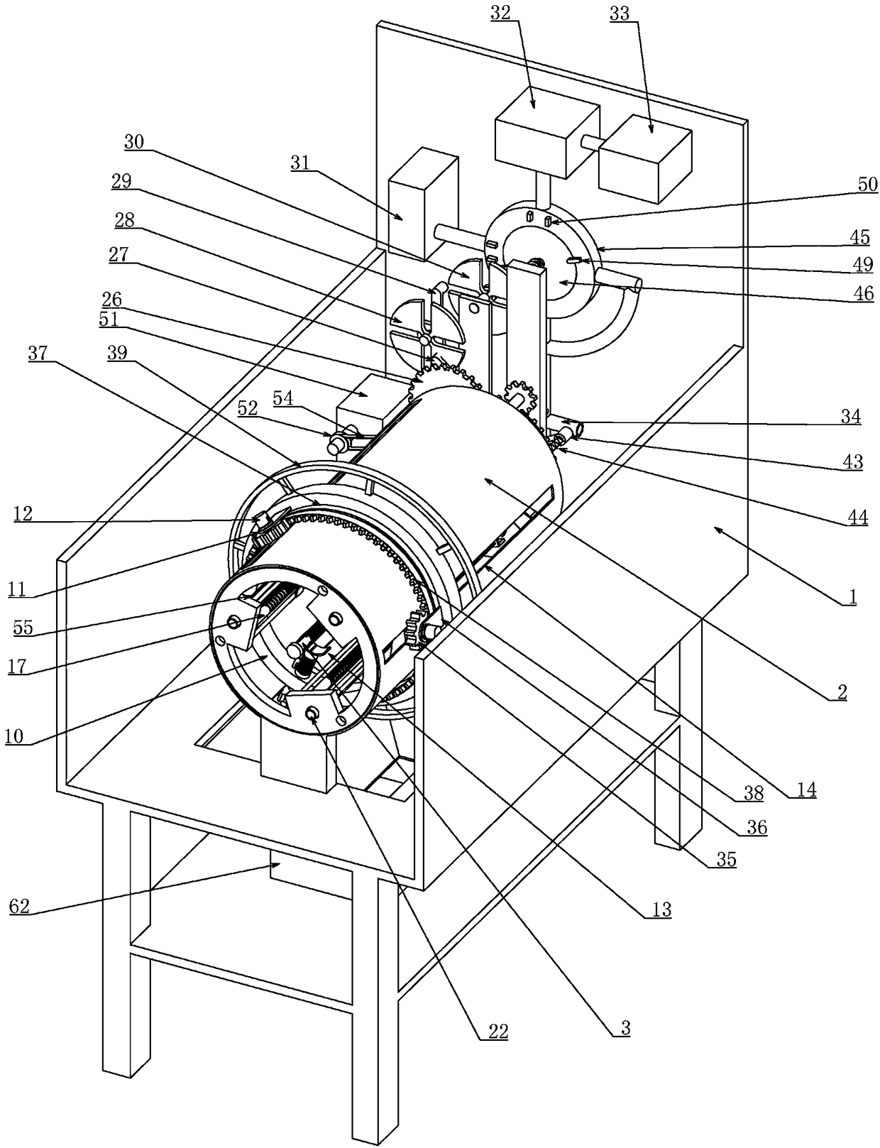 Apparatus cleaning device for pneumology department