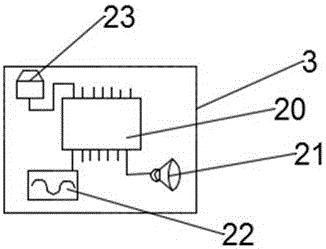 Electronic control intelligent lock equipment