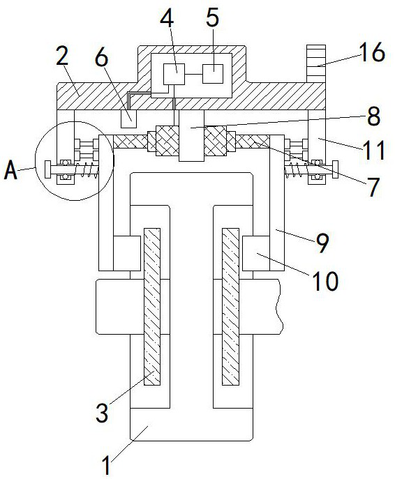 Brake device and control method for electric inspection vehicle