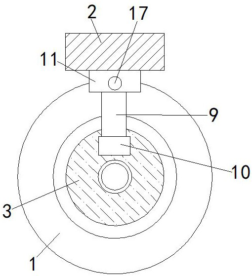 Brake device and control method for electric inspection vehicle