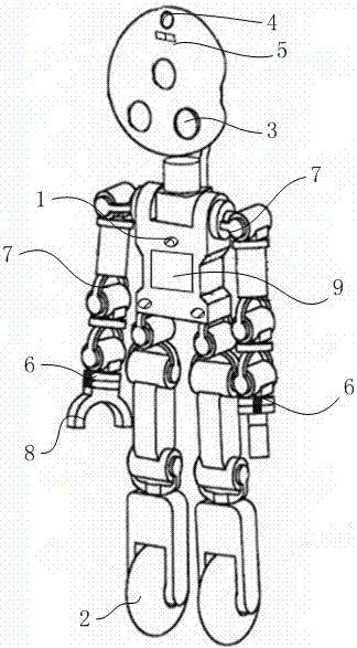 Robot based on intelligent vision and voice control