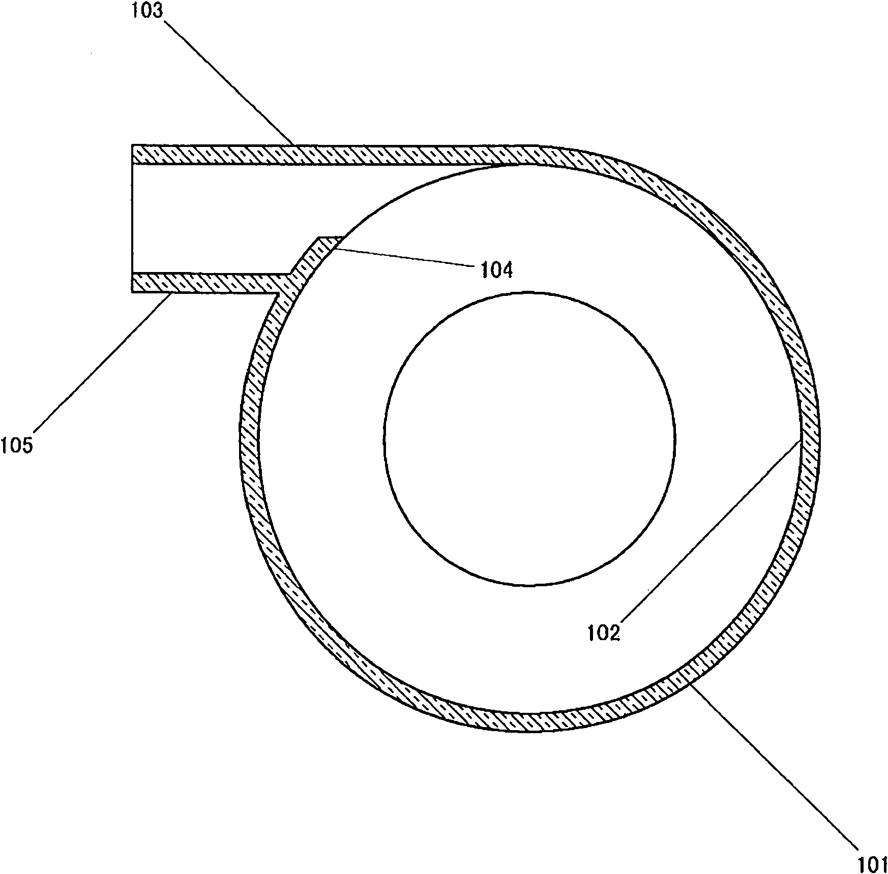 Whirlwind type electric dust collector