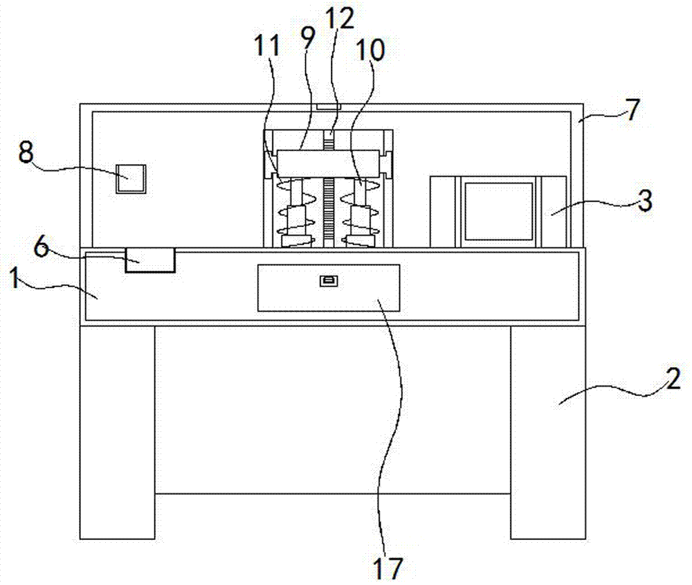 Test stand for electronic appliances