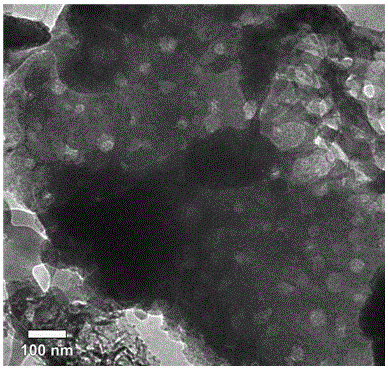 Vanadium oxide and carbon composite material with hierarchical pore structure and preparation method thereof