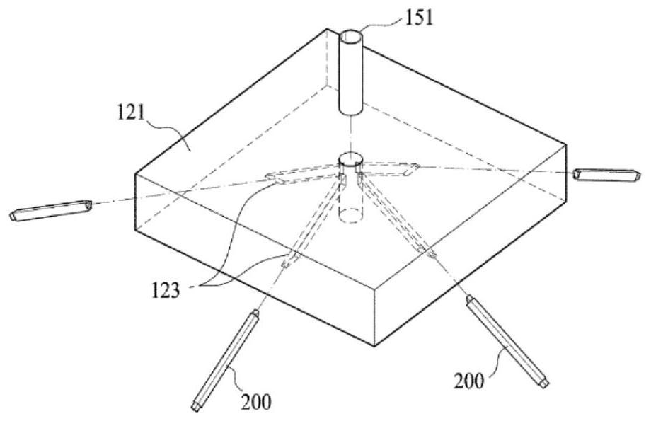 Die casting apparatus provided with movable electromagnetically controlled structure control module