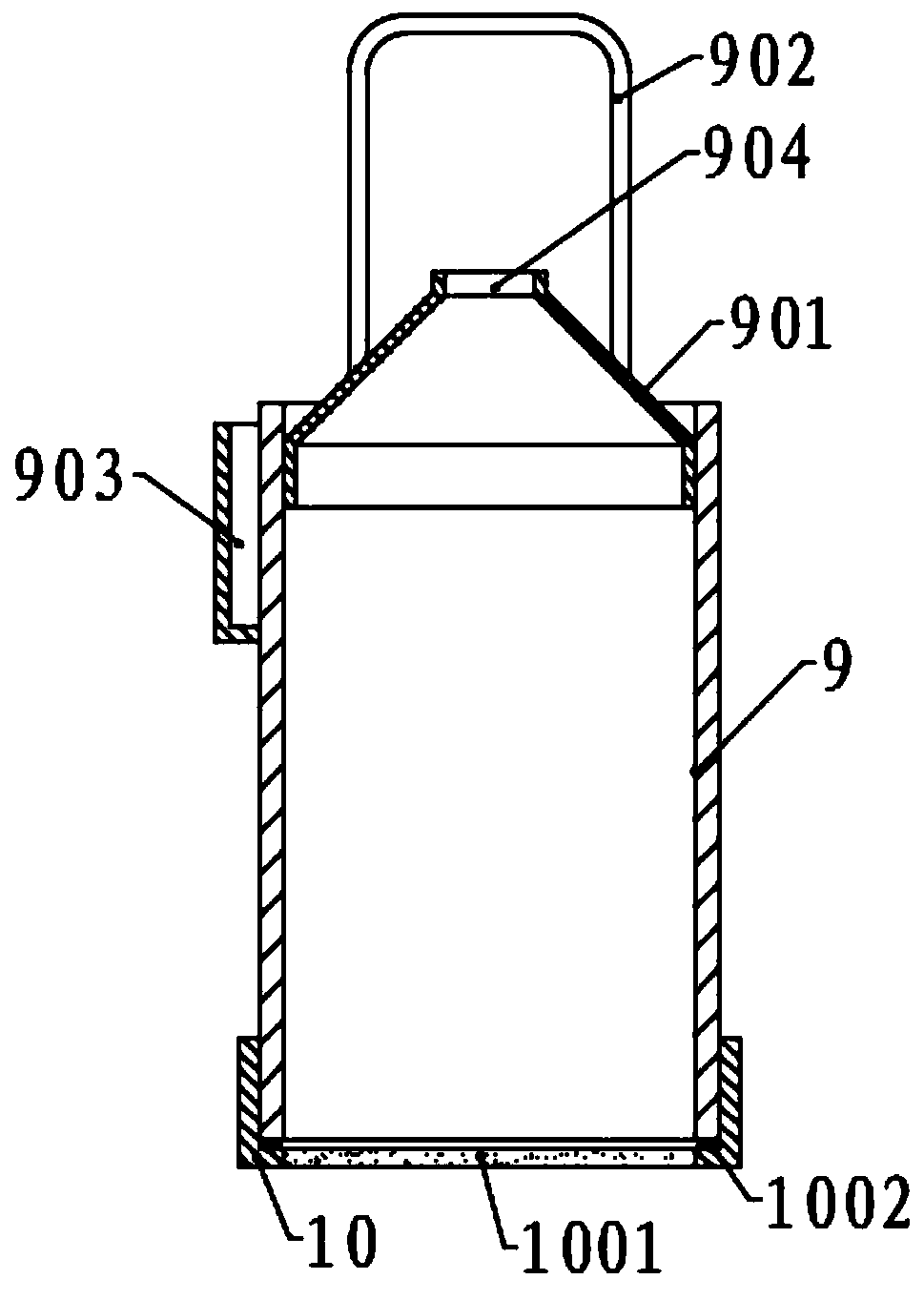 Method and special device for measuring crymodynia behavior differences of different mice