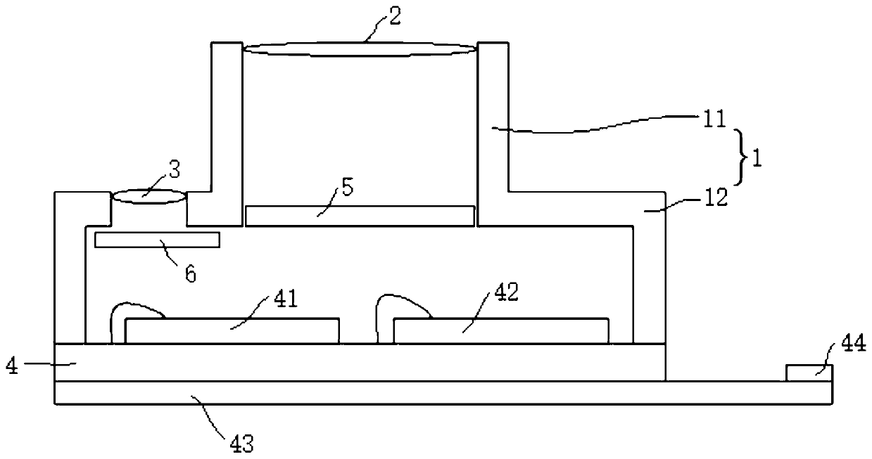 Camera and intelligent equipment