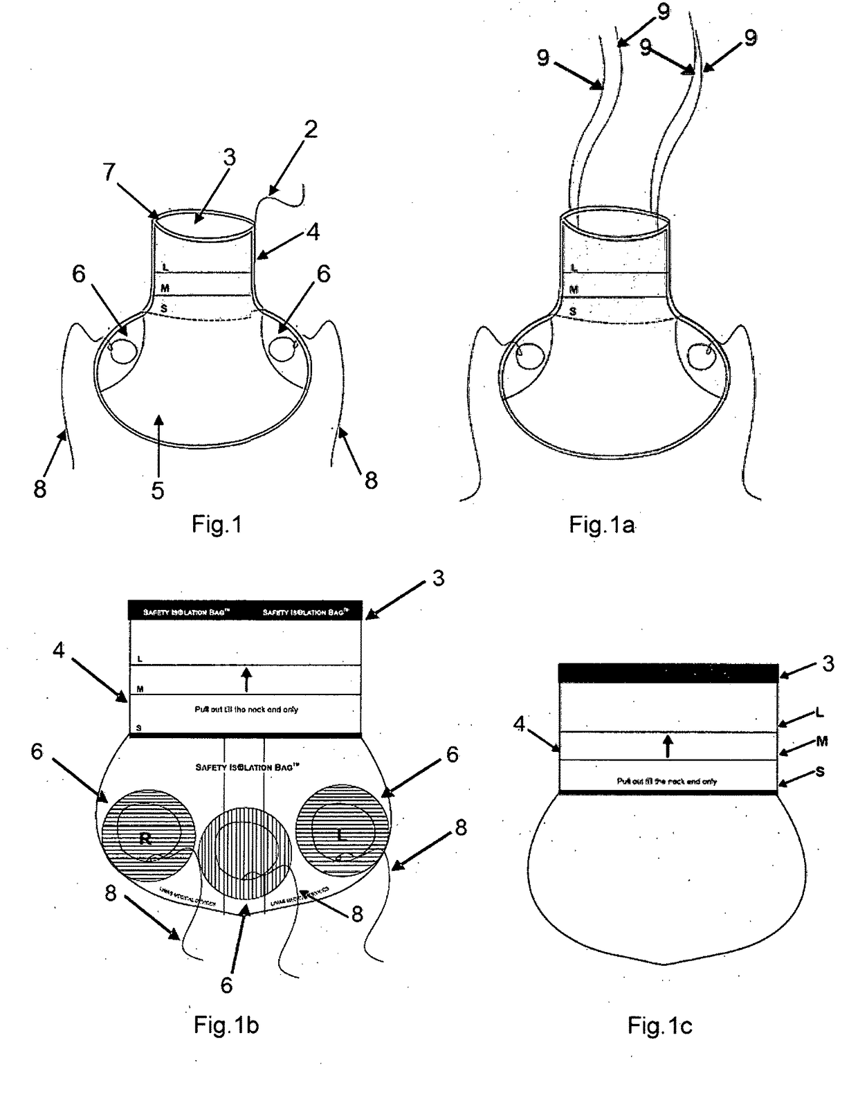 Safety isolation bags for intra abdominal, endoscopic procedures, power morcellation and vaginal morcellation