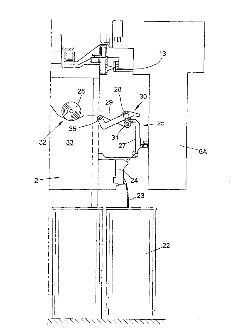 Method of operating a textile machine and textile machine for carrying out the method