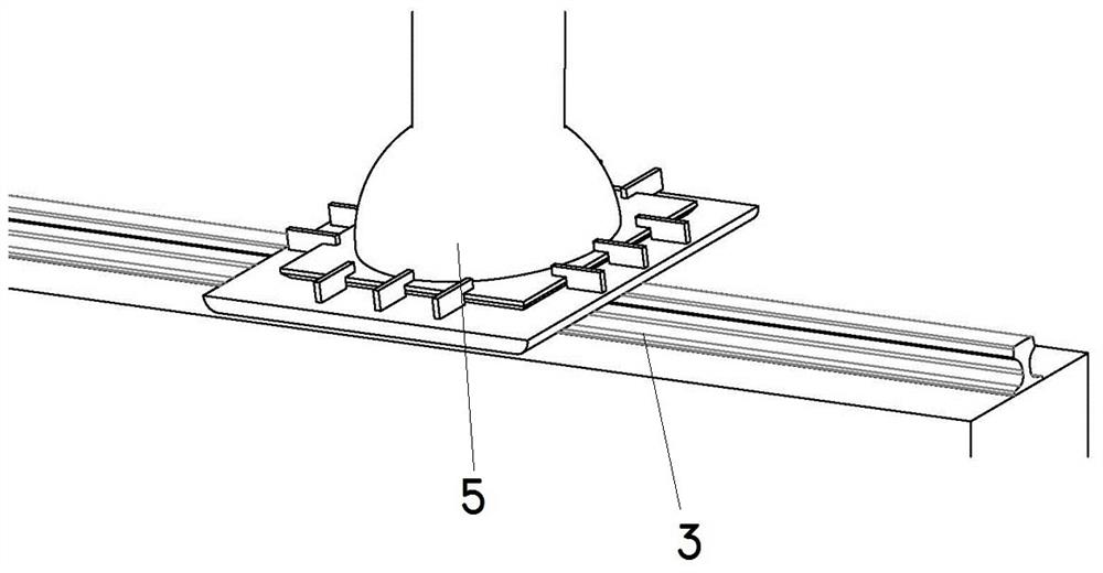 Steel truss support unloading structure and construction method for unloading tracks by using same