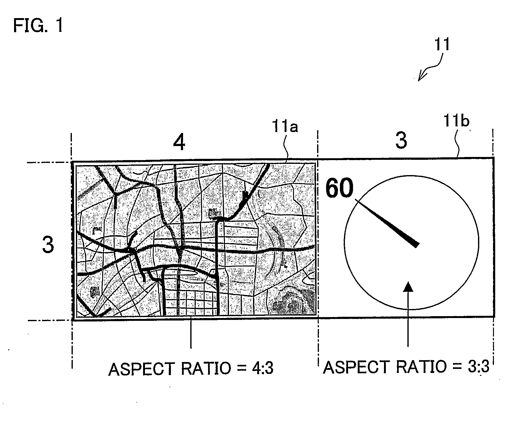 Onboard Display Device, Onboard Display System and Vehicle