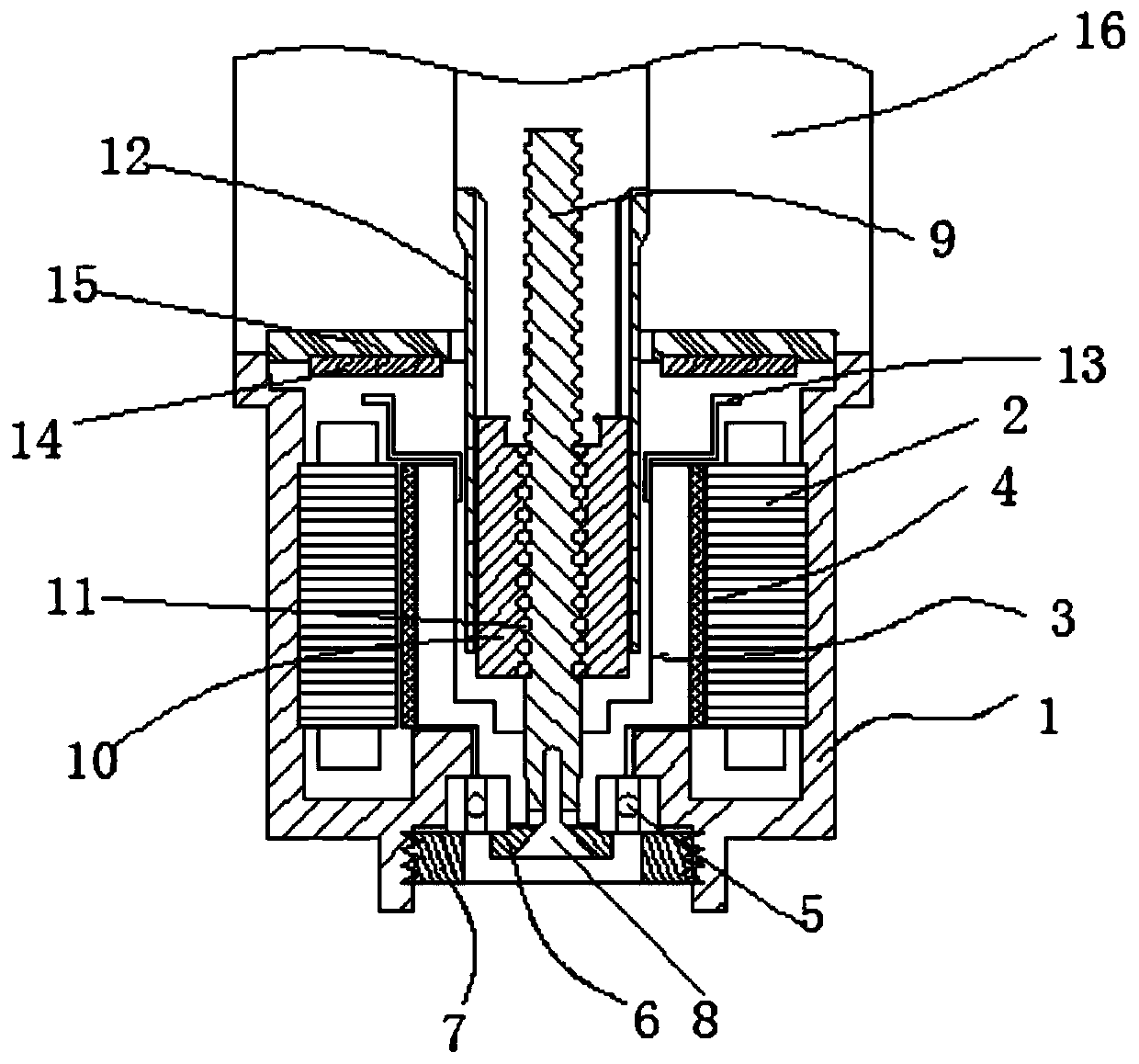 Active pressure building mechanism