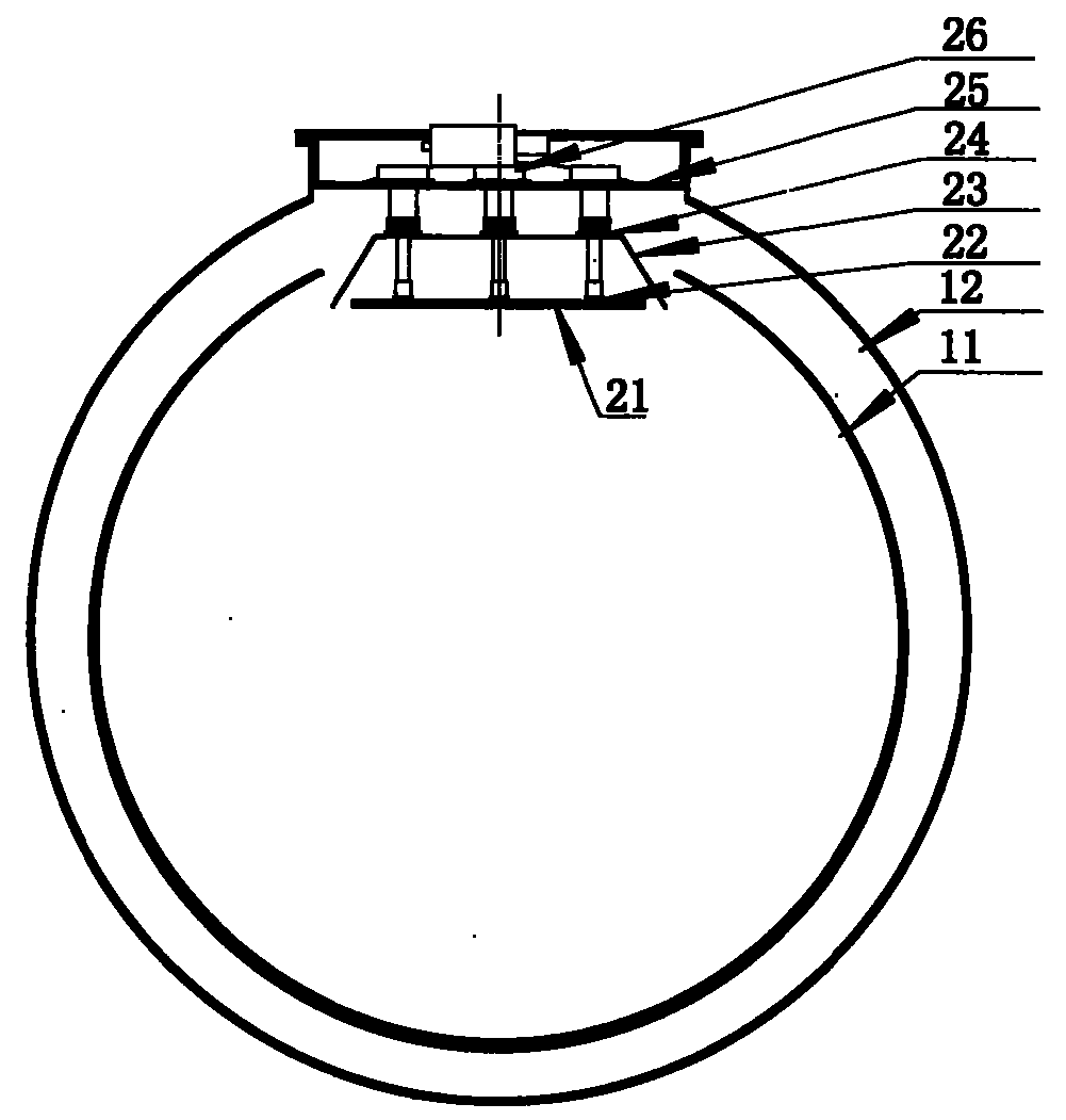 20K cold shield refrigerating device