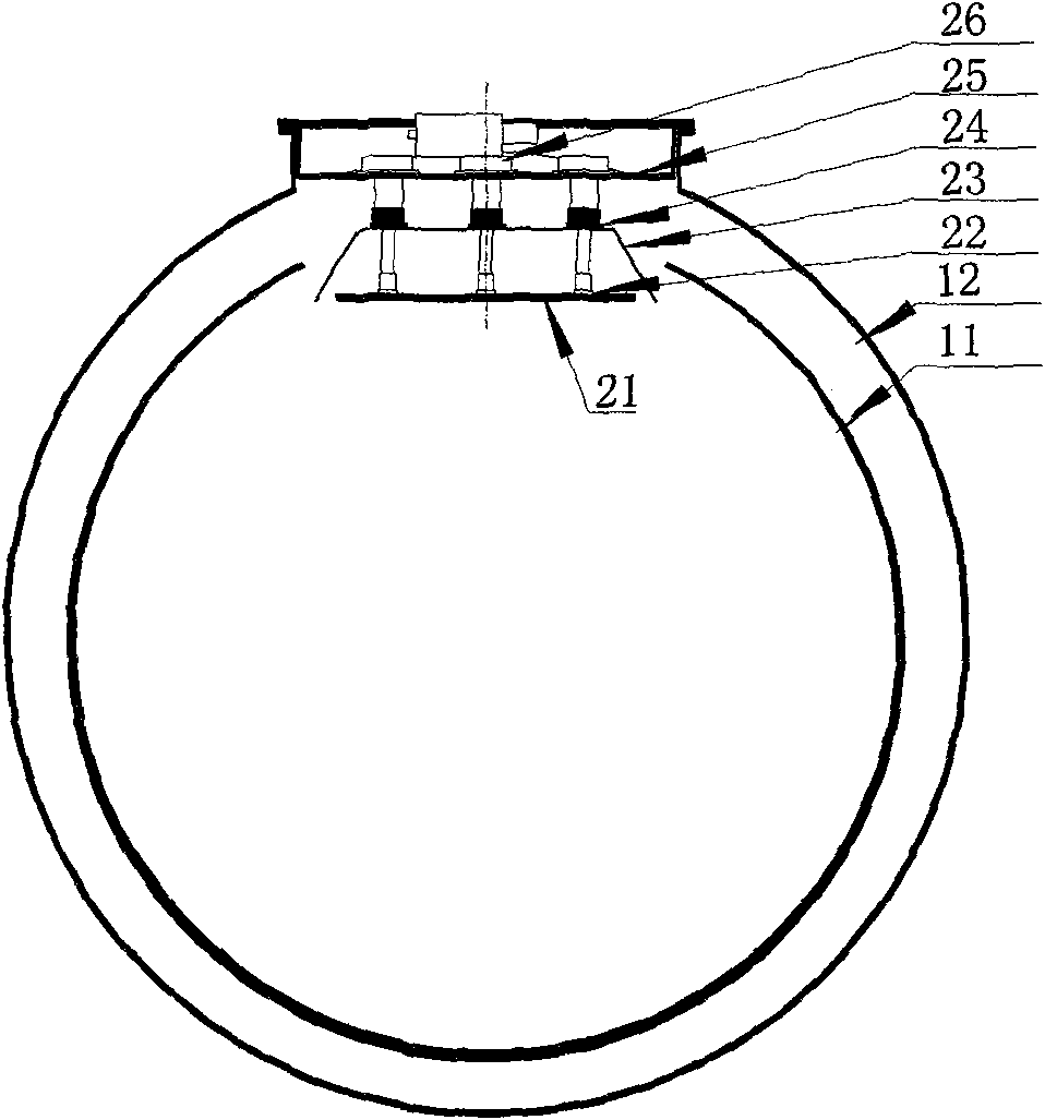 20K cold shield refrigerating device