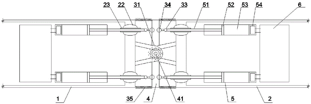 On-sea floating-type wind power generation platform capable of collecting wave energy and gathering group