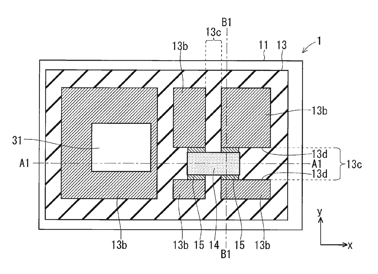 Electronic component mounting device and semiconductor device including the same