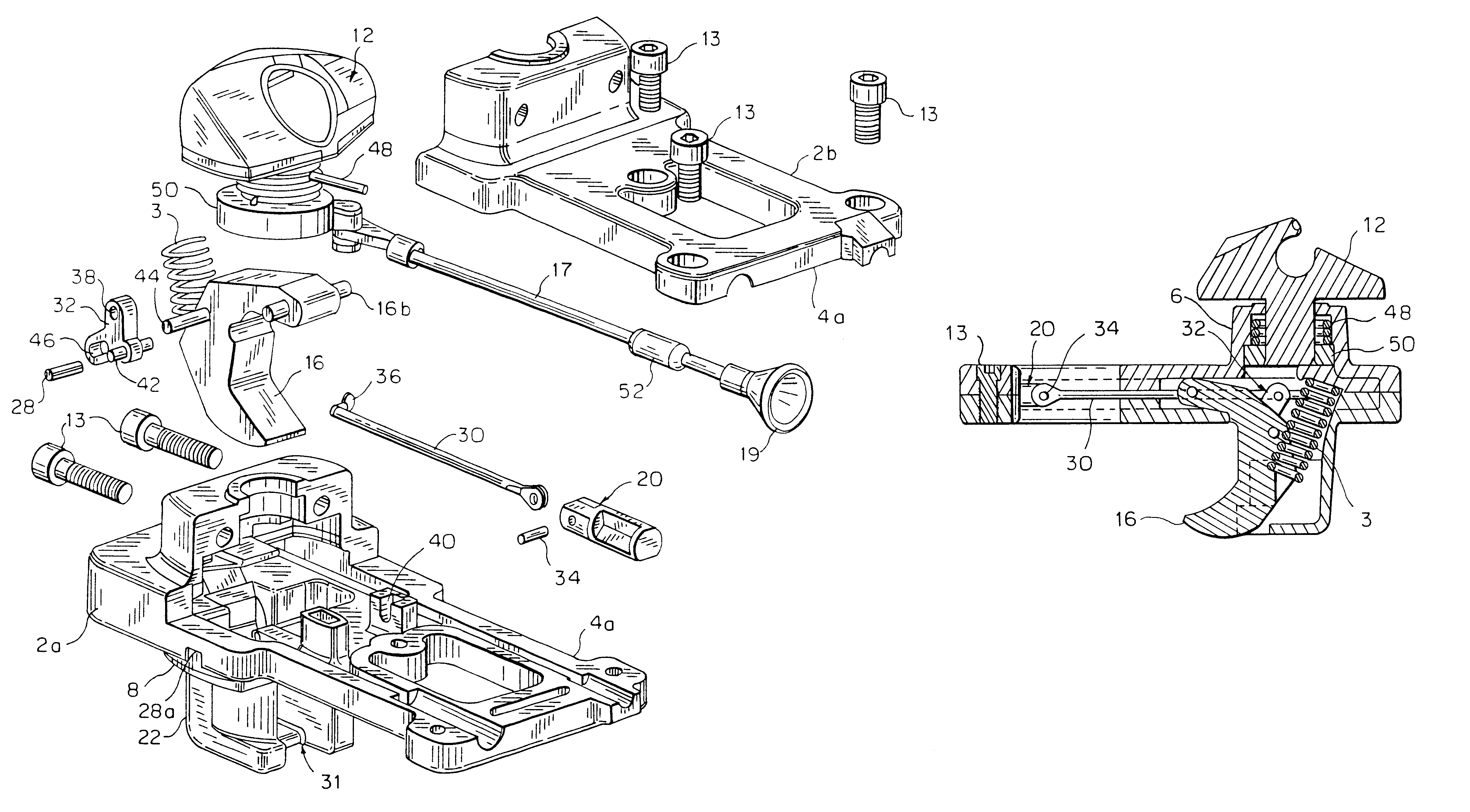 Locking device for use with stackable shipping containers