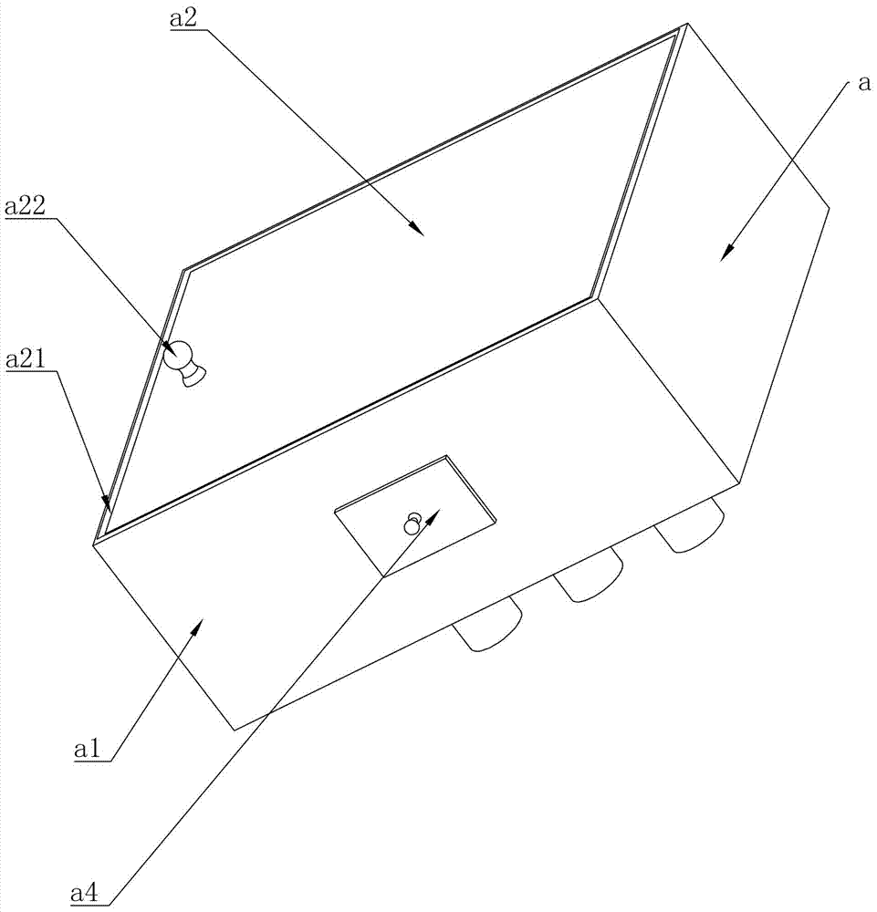 A moisture-proof grounding box