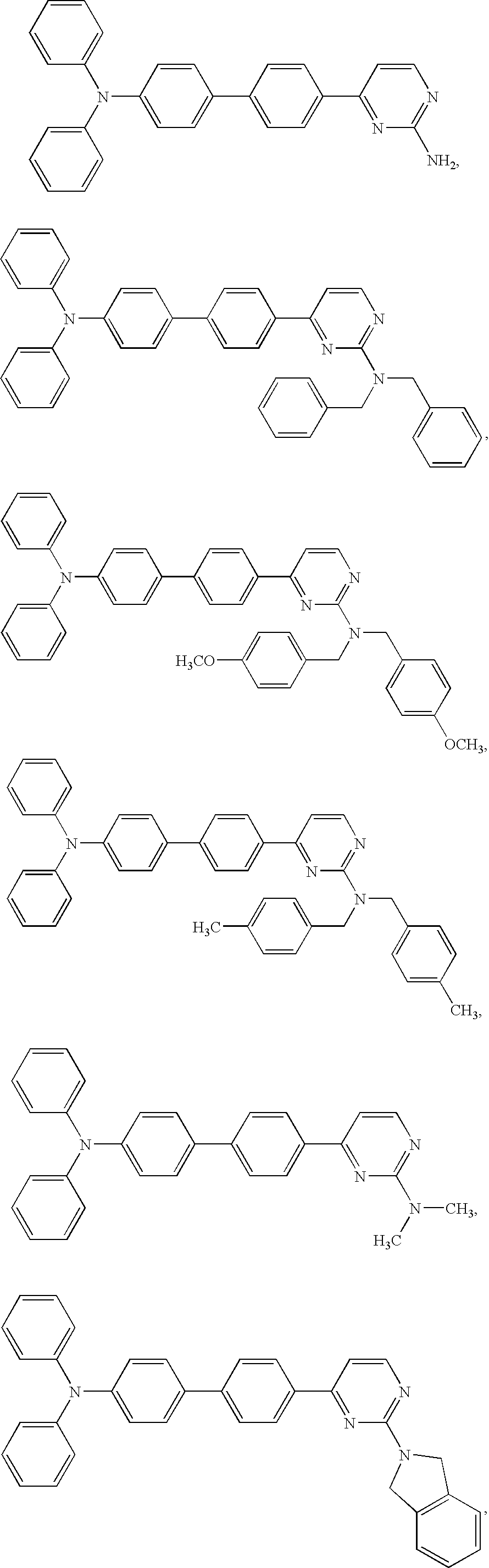 Diphenyl amine derivatives having luminescence property