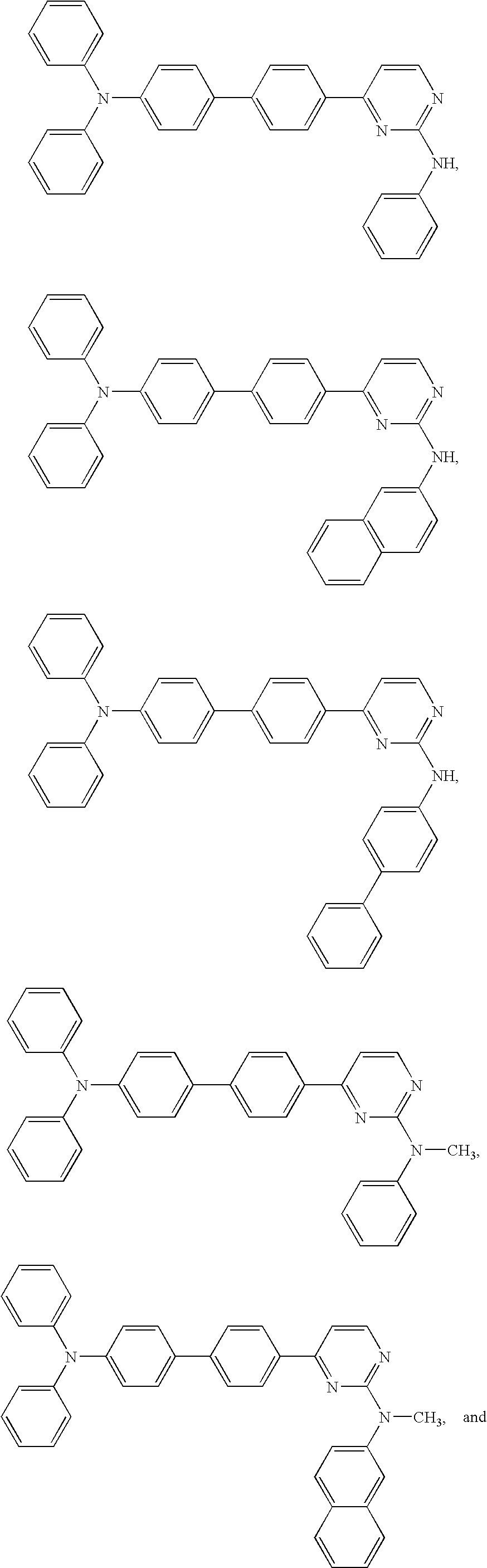 Diphenyl amine derivatives having luminescence property