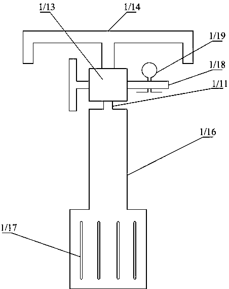 Soaking rod assembly, device and process method for spherifying molten iron with press-in method