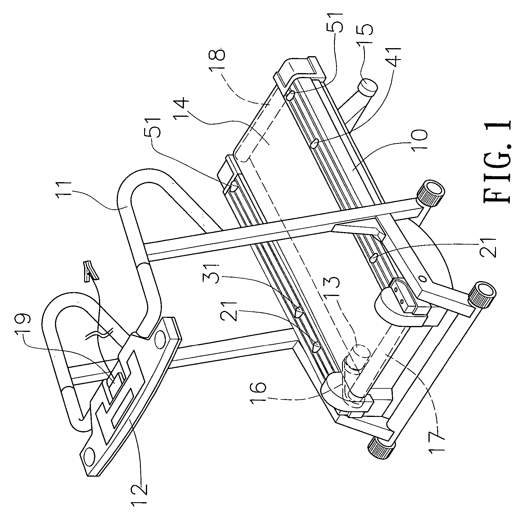 Electric treadmill