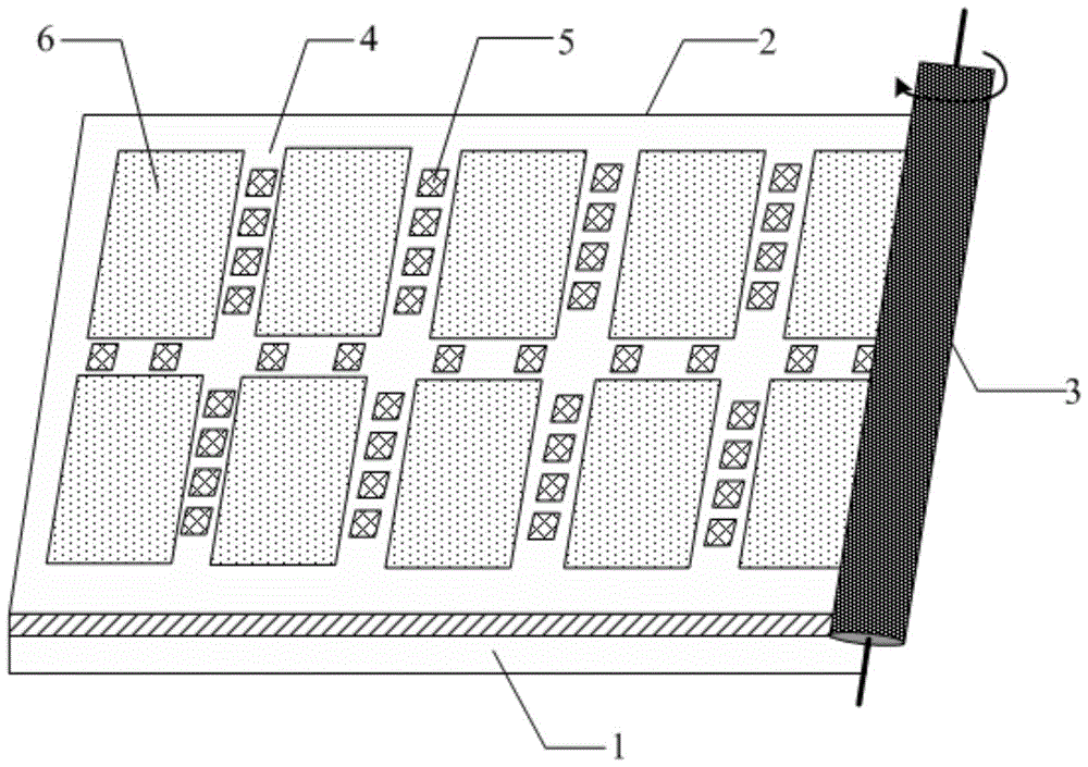 A mask plate and alignment film rubbing method